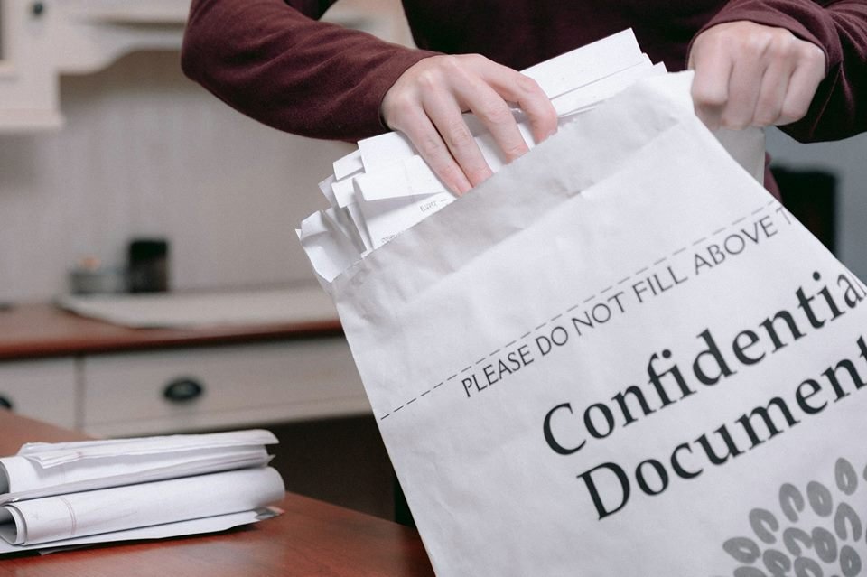 Confidential Shredding Bags