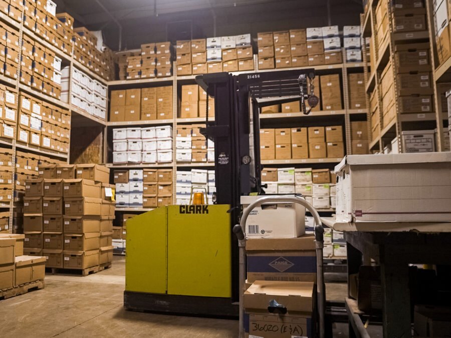Secure Records Management Facility in Fort Wayne - Room Full of Document File Boxes -What is Records Management? -