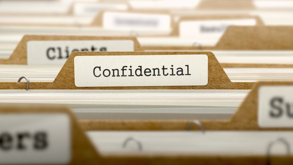 confidential documents